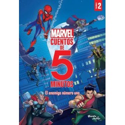 MARVEL. CUENTOS DE 5 MINUTOS. Libro 2 El enemigo número uno | Libreria Dante | https://static.wixstatic.com/media/cc7a7d_8be52c1