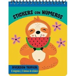 DIVERSIÓN TROPICAL. Stickers con números | Libreria Dante | https://static.wixstatic.com/media/cc7a7d_f6ebbb7f57fd4fee891e6dd857