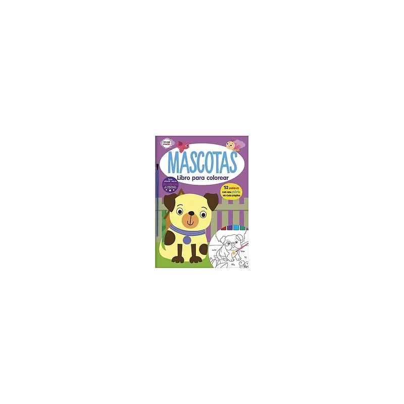 MASCOTAS. Libro para colorear | Libreria Dante | https://static.wixstatic.com/media/cc7a7d_6c6b443d6a7846b28457ba00babe8a5d~mv2.